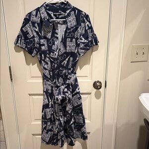 Karl Lagerfeld Paris shirt dress- size 14